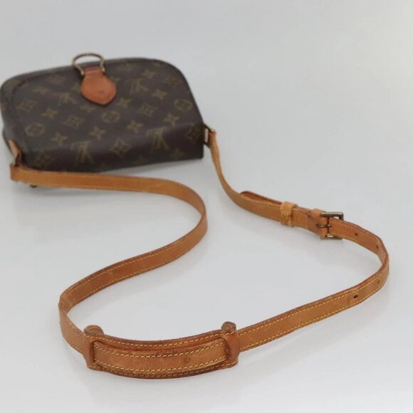 LOUIS VUITTON Monogram Saint Cloud MM Shoulder Bag M51243 LV Auth BA5062 - Picture 6 of 16